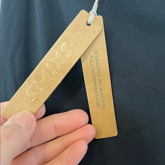 SKIMS Black Maxi Slip Dress - Picture 3 of 5